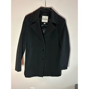 Andrew Marc Black Vintage Coat Size S